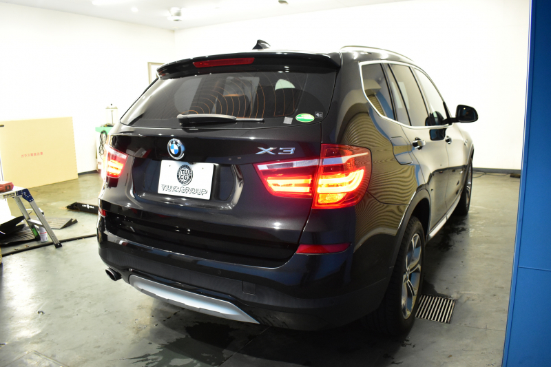 BMW X3 Xdrive20d Xﾗｲﾝ 最終ﾓﾃﾞﾙ ﾋｰﾀｰ付電動茶革 追従ACC LCW 横ﾒﾆｭｰ型ﾀｯﾁﾊﾟｯﾄﾞHDDﾅﾋﾞTV 360度ｶﾒﾗ 衝突軽減ﾌﾞﾚｰｷ 車線逸脱&歩行者警告  Bluetoothｵｰﾃﾞｨｵ&通話 電動ﾄﾗﾝｸ LEDﾌｫｸﾞﾗｲﾄ 18AW ｳｯﾄﾞﾊﾟﾈﾙ 2年保証