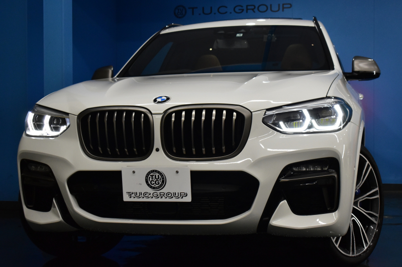 BMW X3 M40i 全席ﾋｰﾀｰ付ｺﾆｬｯｸ革専用形状Mｽﾎﾟｰﾂｼｰﾄ ﾌｧｽﾄﾄﾗｯｸ&ｾﾚｸﾄP 387馬力 ﾊﾟﾉﾗﾏｻﾝﾙｰﾌ ﾗｲﾌﾞｺｸﾋﾟｯﾄ ﾊｰﾏﾝｶｰﾄﾞﾝ 可変Mｻｽ Mｼｰﾄﾍﾞﾙﾄ 専用21AW HUD 追従ACC ｼﾞｪｽﾁｬｰｺﾝﾄﾛｰﾙ付ﾀｯﾁ画面ﾅﾋﾞTV 360度ｶﾒﾗ LEDﾍｯﾄﾞﾗｲﾄ