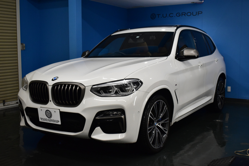 BMW X3 M40i 全席ﾋｰﾀｰ付ｺﾆｬｯｸ革専用形状Mｽﾎﾟｰﾂｼｰﾄ ﾌｧｽﾄﾄﾗｯｸ&ｾﾚｸﾄP 387馬力 ﾊﾟﾉﾗﾏｻﾝﾙｰﾌ ﾗｲﾌﾞｺｸﾋﾟｯﾄ ﾊｰﾏﾝｶｰﾄﾞﾝ 可変Mｻｽ Mｼｰﾄﾍﾞﾙﾄ 専用21AW HUD 追従ACC ｼﾞｪｽﾁｬｰｺﾝﾄﾛｰﾙ付ﾀｯﾁ画面ﾅﾋﾞTV 360度ｶﾒﾗ LEDﾍｯﾄﾞﾗｲﾄ