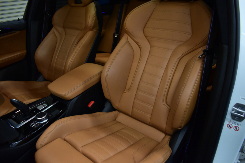 BMW X3 M40i 全席ﾋｰﾀｰ付ｺﾆｬｯｸ革専用形状Mｽﾎﾟｰﾂｼｰﾄ ﾌｧｽﾄﾄﾗｯｸ&ｾﾚｸﾄP 387馬力 ﾊﾟﾉﾗﾏｻﾝﾙｰﾌ ﾗｲﾌﾞｺｸﾋﾟｯﾄ ﾊｰﾏﾝｶｰﾄﾞﾝ 可変Mｻｽ Mｼｰﾄﾍﾞﾙﾄ 専用21AW HUD 追従ACC ｼﾞｪｽﾁｬｰｺﾝﾄﾛｰﾙ付ﾀｯﾁ画面ﾅﾋﾞTV 360度ｶﾒﾗ LEDﾍｯﾄﾞﾗｲﾄ