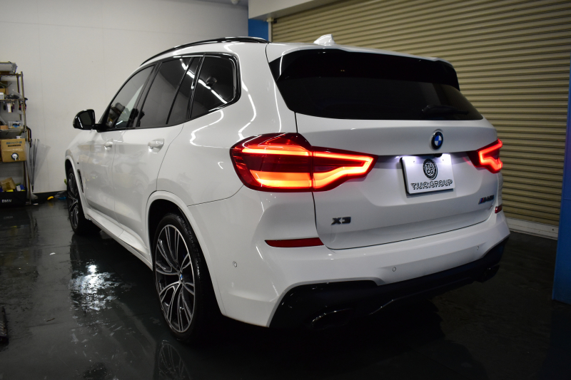 BMW X3 M40i 全席ﾋｰﾀｰ付ｺﾆｬｯｸ革専用形状Mｽﾎﾟｰﾂｼｰﾄ ﾌｧｽﾄﾄﾗｯｸ&ｾﾚｸﾄP 387馬力 ﾊﾟﾉﾗﾏｻﾝﾙｰﾌ ﾗｲﾌﾞｺｸﾋﾟｯﾄ ﾊｰﾏﾝｶｰﾄﾞﾝ 可変Mｻｽ Mｼｰﾄﾍﾞﾙﾄ 専用21AW HUD 追従ACC ｼﾞｪｽﾁｬｰｺﾝﾄﾛｰﾙ付ﾀｯﾁ画面ﾅﾋﾞTV 360度ｶﾒﾗ LEDﾍｯﾄﾞﾗｲﾄ
