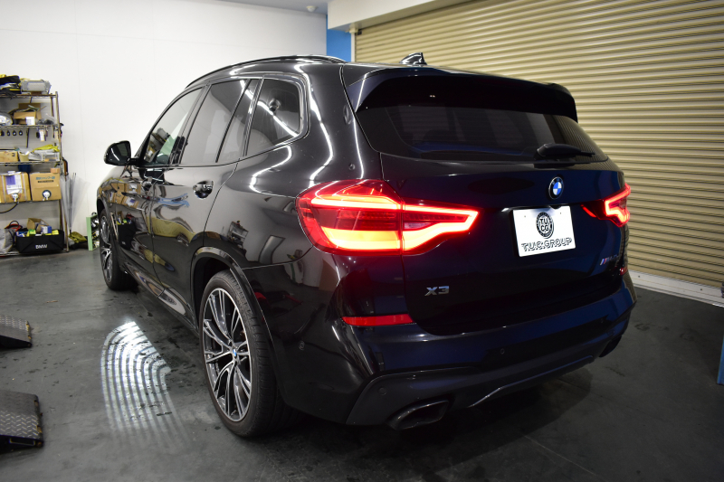 BMW X3 M40d ｾﾚｸﾄﾊﾟｯｹｰｼﾞ ﾊｲﾗｲﾝ 326馬力 ﾊﾟﾉﾗﾏｻﾝﾙｰﾌ 全席ﾋｰﾀｰ付黒革 ﾊｰﾏﾝｶｰﾄﾞﾝ ｵﾌﾟｼｮﾝ21AW 追従ACC HUD ｽﾃｱﾘﾝｸﾞｻﾎﾟｰﾄ ﾀｯﾁﾊﾟﾈﾙﾅﾋﾞTV 360度ｶﾒﾗ3Dﾋﾞｭｰ LEDﾍｯﾄﾞﾗｲﾄ 電動ﾄﾗﾝｸ ﾜｲﾔﾚｽ充電 液晶ﾒｰﾀｰ 2年保証