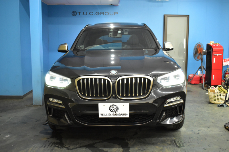 BMW X3 M40d ｾﾚｸﾄﾊﾟｯｹｰｼﾞ ﾊｲﾗｲﾝ 326馬力 ﾊﾟﾉﾗﾏｻﾝﾙｰﾌ 全席ﾋｰﾀｰ付黒革 ﾊｰﾏﾝｶｰﾄﾞﾝ ｵﾌﾟｼｮﾝ21AW 追従ACC HUD ｽﾃｱﾘﾝｸﾞｻﾎﾟｰﾄ ﾀｯﾁﾊﾟﾈﾙﾅﾋﾞTV 360度ｶﾒﾗ3Dﾋﾞｭｰ LEDﾍｯﾄﾞﾗｲﾄ 電動ﾄﾗﾝｸ ﾜｲﾔﾚｽ充電 液晶ﾒｰﾀｰ 2年保証