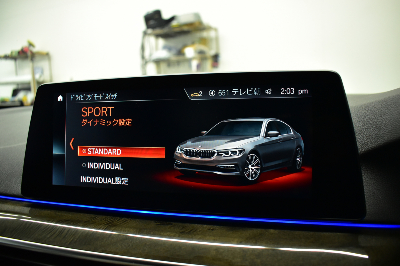 BMW 5シリーズ 530i Mｽﾎﾟｰﾂ G30型 型式変更後ﾓﾃﾞﾙ全面液晶ﾒｰﾀｰﾊﾟﾈﾙ   高出力 ｻﾝﾙｰﾌ ﾊｲﾗｲﾝP 全席ﾋｰﾀｰｱｲﾎﾞﾘｰ革 LEDﾍｯﾄﾞﾗｲﾄ 追従ACC HUD ﾊｰﾏﾝｶｰﾄﾞﾝ 車線変更&逸脱警告 衝突軽減B ﾀｯﾁﾊﾟﾈﾙ対応iﾄﾞﾗｲﾌﾞHDDﾅﾋﾞﾌﾙｾｸﾞ 3Dﾋﾞｭｰ Bｶﾒﾗ 電動ﾄﾗﾝｸ 2年保証