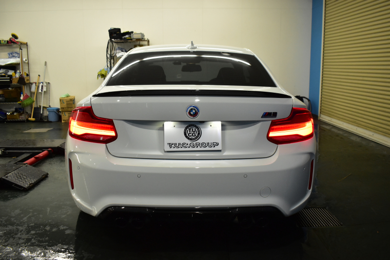 BMW Mシリーズ M2 ｺﾝﾍﾟﾃｨｼｮﾝ MDCT 7速DCT LCI後期 ｺﾝﾍﾟﾃｨｼｮﾝ専用410馬力ｴﾝｼﾞﾝ  Mﾊﾟﾌｫ車高調 ﾍｷｻｺﾞﾅﾙLEDﾍｯﾄﾞﾗｲﾄ&ﾃｰﾙ ﾋｰﾀｰ付黒革 harman/kardon ﾀｯﾁﾊﾟﾈﾙHDDﾅﾋﾞBｶﾒﾗ 専用19AW 車線逸脱&歩行者警告 衝突軽減ﾌﾞﾚｰｷ ｶｰﾎﾞﾝｲﾝﾃﾘｱ Mｼｰﾄﾍﾞﾙﾄ  2年保証