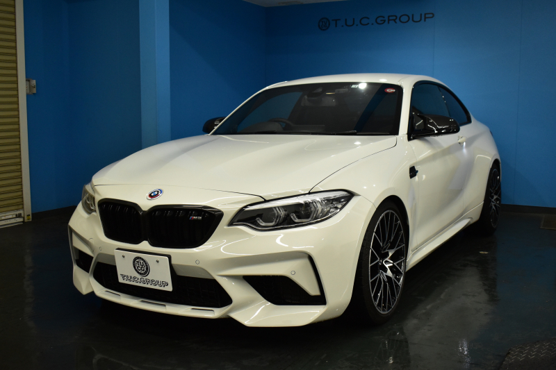 BMW Mシリーズ M2 ｺﾝﾍﾟﾃｨｼｮﾝ MDCT 7速DCT LCI後期 ｺﾝﾍﾟﾃｨｼｮﾝ専用410馬力ｴﾝｼﾞﾝ  Mﾊﾟﾌｫ車高調 ﾍｷｻｺﾞﾅﾙLEDﾍｯﾄﾞﾗｲﾄ&ﾃｰﾙ ﾋｰﾀｰ付黒革 harman/kardon ﾀｯﾁﾊﾟﾈﾙHDDﾅﾋﾞBｶﾒﾗ 専用19AW 車線逸脱&歩行者警告 衝突軽減ﾌﾞﾚｰｷ ｶｰﾎﾞﾝｲﾝﾃﾘｱ Mｼｰﾄﾍﾞﾙﾄ  2年保証