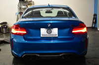 BMW Mシリーズ M2 ｺﾝﾍﾟﾃｨｼｮﾝ MDCT 7速DCT LCI後期 ｺﾝﾍﾟﾃｨｼｮﾝ専用410馬力ｴﾝｼﾞﾝ  KW車高調 ﾍｷｻｺﾞﾅﾙLEDﾍｯﾄﾞﾗｲﾄ&ﾃｰﾙ ﾋｰﾀｰ付黒革 harman/kardon ﾀｯﾁﾊﾟﾈﾙHDDﾅﾋﾞBｶﾒﾗ 専用19AW 車線逸脱&歩行者警告 衝突軽減ﾌﾞﾚｰｷ ｶｰﾎﾞﾝｲﾝﾃﾘｱ Mｼｰﾄﾍﾞﾙﾄ  2年保証