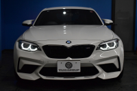 BMW Mシリーズ M2 ｺﾝﾍﾟﾃｨｼｮﾝ 6速MT LCI後期 ｺﾝﾍﾟﾃｨｼｮﾝ専用410馬力ｴﾝｼﾞﾝ ﾍｷｻｺﾞﾅﾙLEDﾍｯﾄﾞﾗｲﾄ&ﾃｰﾙ ﾋｰﾀｰ付黒革 ﾀｯﾁﾊﾟﾈﾙHDDﾅﾋﾞBｶﾒﾗ 専用19AW 車線逸脱&歩行者警告 衝突軽減ﾌﾞﾚｰｷ ｶｰﾎﾞﾝｲﾝﾃﾘｱ Mｼｰﾄﾍﾞﾙﾄ  2年保証