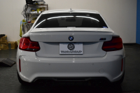 BMW Mシリーズ M2 ｺﾝﾍﾟﾃｨｼｮﾝ 6速MT LCI後期 ｺﾝﾍﾟﾃｨｼｮﾝ専用410馬力ｴﾝｼﾞﾝ ﾍｷｻｺﾞﾅﾙLEDﾍｯﾄﾞﾗｲﾄ&ﾃｰﾙ ﾋｰﾀｰ付黒革 ﾀｯﾁﾊﾟﾈﾙHDDﾅﾋﾞBｶﾒﾗ 専用19AW 車線逸脱&歩行者警告 衝突軽減ﾌﾞﾚｰｷ ｶｰﾎﾞﾝｲﾝﾃﾘｱ Mｼｰﾄﾍﾞﾙﾄ  2年保証