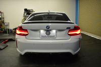 BMW Mシリーズ M2 ｺﾝﾍﾟﾃｨｼｮﾝ MDCT 7速DCT LCI後期 ﾍｷｻｺﾞﾅﾙLEDﾍｯﾄﾞﾗｲﾄ&ﾃｰﾙ ﾋｰﾀｰ付黒革 harman/kardon ﾀｯﾁﾊﾟﾈﾙHDDﾅﾋﾞBｶﾒﾗ 19AW 車線逸脱&歩行者警告 衝突軽減ﾌﾞﾚｰｷ ｶｰﾎﾞﾝｲﾝﾃﾘｱ Mｼｰﾄﾍﾞﾙﾄ  2年保証