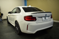 BMW Mシリーズ M2 ｺﾝﾍﾟﾃｨｼｮﾝ MDCT 7速DCT LCI後期 ﾍｷｻｺﾞﾅﾙLEDﾍｯﾄﾞﾗｲﾄ&ﾃｰﾙ ﾋｰﾀｰ付黒革 harman/kardon ﾀｯﾁﾊﾟﾈﾙHDDﾅﾋﾞBｶﾒﾗ 19AW 車線逸脱&歩行者警告 衝突軽減ﾌﾞﾚｰｷ ｶｰﾎﾞﾝｲﾝﾃﾘｱ Mｼｰﾄﾍﾞﾙﾄ  2年保証