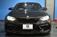 BMW Mシリーズ M2 ｺﾝﾍﾟﾃｨｼｮﾝ MDCT 7速DCT LCI後期 ｺﾝﾍﾟﾃｨｼｮﾝ専用410馬力ｴﾝｼﾞﾝ ﾍｷｻｺﾞﾅﾙLEDﾍｯﾄﾞﾗｲﾄ&ﾃｰﾙ ﾋｰﾀｰ付黒革 ﾀｯﾁﾊﾟﾈﾙHDDﾅﾋﾞBｶﾒﾗ 専用19AW 車線逸脱&歩行者警告 衝突軽減ﾌﾞﾚｰｷ ｶｰﾎﾞﾝｲﾝﾃﾘｱ Mｼｰﾄﾍﾞﾙﾄ 2年保証