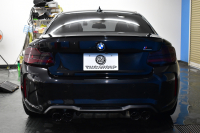 BMW Mシリーズ M2 ｺﾝﾍﾟﾃｨｼｮﾝ MDCT 7速DCT LCI後期 ｺﾝﾍﾟﾃｨｼｮﾝ専用410馬力ｴﾝｼﾞﾝ ﾍｷｻｺﾞﾅﾙLEDﾍｯﾄﾞﾗｲﾄ&ﾃｰﾙ ﾋｰﾀｰ付黒革 ﾀｯﾁﾊﾟﾈﾙHDDﾅﾋﾞBｶﾒﾗ 専用19AW 車線逸脱&歩行者警告 衝突軽減ﾌﾞﾚｰｷ ｶｰﾎﾞﾝｲﾝﾃﾘｱ Mｼｰﾄﾍﾞﾙﾄ 2年保証