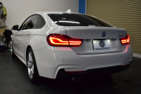 BMW 4シリーズ 420i ｸﾞﾗﾝｸｰﾍﾟ Mｽﾎﾟｰﾂ  LCI後期 ﾋｰﾀｰ付黒革 追従ACC ﾍｷｻｺﾞﾅﾙLEDﾍｯﾄﾞﾗｲﾄ&ﾃｰﾙ 液晶ﾒｰﾀｰ ﾀｯﾁﾊﾟﾈﾙ式iﾄﾞﾗｲﾌﾞHDDﾅﾋﾞ Bｶﾒﾗ 前後PDC ﾌﾙｾｸﾞ 車線変更&逸脱&歩行者警告 衝突軽減ﾌﾞﾚｰｷ 電動Rｹﾞｰﾄ 18AW DSRC 2年保証