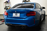 BMW Mシリーズ M2 6速MT LCI後期 ﾋｰﾀｰ付黒革 ｱﾀﾞﾌﾟﾃｨﾌﾞﾍｷｻｺﾞﾅﾙLEDﾍｯﾄﾞﾗｲﾄ&ﾃｰﾙ  ﾀｯﾁﾊﾟﾈﾙHDDﾅﾋﾞ Bｶﾒﾗ Scan-Speak社製ｽﾋﾟｰｶｰ/Studie Sound System 19AW 車線逸脱&歩行者警告 衝突軽減 ｶｰﾎﾞﾝｲﾝﾃﾘｱ  ﾌﾞﾗｯｸｸﾞﾘﾙ iｽﾄｯﾌﾟ ｽﾏｰﾄｷｰ 2年保証