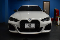 BMW 4シリーズ M440i xDriveｸﾞﾗﾝｸｰﾍﾟ 新車保証R7年6月迄 1ｵｰﾅｰ ﾋｰﾀｰ付茶革 Mｽﾎﾟｰﾂｼｰﾄ ｻﾝﾙｰﾌ ｲﾉﾍﾞｰｼｮﾝ&ﾊｲﾗｲﾝP ﾚｰｻﾞｰLEDﾍｯﾄﾞﾗｲﾄ HUD Mｽﾎﾟｰﾂﾃﾞﾌ&ﾌﾞﾚｰｷ 可変Mｻｽ ﾗｲﾌﾞｺｯｸﾋﾟｯﾄ全周囲ｶﾒﾗ Pｱｼｽﾄ LCW Apple Car Play ﾌﾙｾｸﾞ harman/kardon 19AW