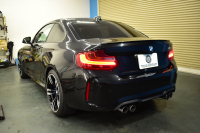 BMW Mシリーズ M2 MDCT 7速DCT  ﾋｰﾀｰ付黒革 LEDﾘﾝｸﾞｷｾﾉﾝﾍｯﾄﾞﾗｲﾄ ﾀｯﾁﾊﾟｯﾄﾞHDDﾅﾋﾞ 19AW  車線逸脱&歩行者警告 衝突軽減ﾌﾞﾚｰｷ ｶｰﾎﾞﾝｲﾝﾃﾘｱ Bｶﾒﾗ iｽﾄｯﾌﾟ ｽﾏｰﾄｷｰ 2年保証