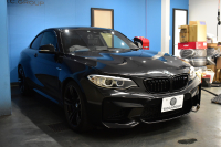 BMW Mシリーズ M2 MDCT 7速DCT  ﾋｰﾀｰ付黒革 LEDﾘﾝｸﾞｷｾﾉﾝﾍｯﾄﾞﾗｲﾄ ﾀｯﾁﾊﾟｯﾄﾞHDDﾅﾋﾞ 19AW  車線逸脱&歩行者警告 衝突軽減ﾌﾞﾚｰｷ ｶｰﾎﾞﾝｲﾝﾃﾘｱ Bｶﾒﾗ iｽﾄｯﾌﾟ ｽﾏｰﾄｷｰ 2年保証