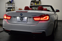 BMW 4シリーズ 440i ｶﾌﾞﾘｵﾚ Mｽﾎﾟｰﾂ LCI後期 ﾍｷｻｺﾞﾅﾙLEDﾍｯﾄﾞﾗｲﾄ&ﾃｰﾙ 追従ACC HUD 直6ﾀｰﾎﾞ ﾋｰﾀｰ付赤革 液晶ﾒｰﾀｰ harman/kardon ｴｱｶﾗｰ 車線変更&逸脱&歩行者&衝突警告 衝突軽減B 19AW ﾀｯﾁﾊﾟﾈﾙHDDﾅﾋﾞ ﾌﾙｾｸﾞ 2年保証