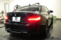 BMW Mシリーズ M2 ｺﾝﾍﾟﾃｨｼｮﾝ MDCT 7速DCT LCI後期 ｺﾝﾍﾟﾃｨｼｮﾝ専用410馬力ｴﾝｼﾞﾝ ﾍｷｻｺﾞﾅﾙLEDﾍｯﾄﾞﾗｲﾄ&ﾃｰﾙ ﾋｰﾀｰ付黒革 ﾀｯﾁﾊﾟﾈﾙHDDﾅﾋﾞBｶﾒﾗ 19AW 衝突軽減B ｶｰﾎﾞﾝｲﾝﾃﾘｱ Mｼｰﾄﾍﾞﾙﾄ 2年保証