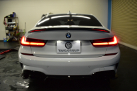 BMW 3シリーズ 330i Mｽﾎﾟｰﾂ 高出力 ｲﾉﾍﾞｰｼｮﾝ&ﾊｲﾗｲﾝ&ｺﾝﾌｫｰﾄP ﾚｰｻﾞｰLEDﾗｲﾄ ﾋｰﾀｰ付黒革 ACC HUD ﾚｲｽﾞ19AW ｱｲﾊﾞｯﾊﾀﾞｳﾝｻｽ Mｽﾎﾟｰﾂﾌﾞﾚｰｷ ﾊﾟｰｷﾝｸﾞｱｼｽﾄ+ 全周囲ｶﾒﾗ ｼﾞｪｽﾁｬｰC対応ﾀｯﾁﾊﾟﾈﾙﾅﾋﾞ ｱｯﾌﾟﾙｶｰﾌﾟﾚｲ  2年保証