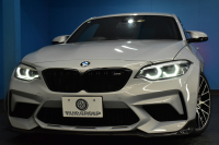 BMW Mシリーズ M2 ｺﾝﾍﾟﾃｨｼｮﾝ 6速MT LCI後期 ｺﾝﾍﾟﾃｨｼｮﾝ専用410馬力ｴﾝｼﾞﾝ LEDﾍｯﾄﾞﾗｲﾄ&ﾃｰﾙ OHLINS車高調 ﾋｰﾀｰ付黒革 ﾀｯﾁﾊﾟﾈﾙHDDﾅﾋﾞBｶﾒﾗ 専用19AW 車線逸脱&歩行者警告 衝突軽減B ｶｰﾎﾞﾝｲﾝﾃﾘｱ Mｼｰﾄﾍﾞﾙﾄ  2年保証