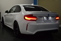 BMW Mシリーズ M2 MDCT 7速DCT LCI後期 ﾋｰﾀｰ付黒革 LEDﾍｯﾄﾞﾗｲﾄ&ﾃｰﾙ Mperformanceｶｽﾀﾑ ﾀｯﾁﾊﾟﾈﾙHDDﾅﾋﾞ Bｶﾒﾗ ﾘｱPDC 19AW 車線逸脱&歩行者警告 衝突軽減ﾌﾞﾚｰｷ ｶｰﾎﾞﾝｲﾝﾃﾘｱ 2年保証