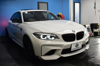 BMW Mシリーズ M2 6速MT LCI後期 ｾﾚｸﾄP ｻﾝﾙｰﾌ ﾋｰﾀｰ付黒革 LEDﾍｯﾄﾞﾗｲﾄ&ﾃｰﾙ ﾀｯﾁﾊﾟﾈﾙHDDﾅﾋﾞ Bｶﾒﾗ ﾘｱPDC 19AW 車線逸脱&歩行者警告 衝突軽減ﾌﾞﾚｰｷ ｶｰﾎﾞﾝｲﾝﾃﾘｱ ｶｰﾎﾞﾝﾄﾗﾝｸｽﾎﾟｲﾗｰ iｽﾄｯﾌﾟ ｽﾏｰﾄｷｰ 2年保証
