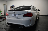 BMW Mシリーズ M2 6速MT LCI後期 ｾﾚｸﾄP ｻﾝﾙｰﾌ ﾋｰﾀｰ付黒革 LEDﾍｯﾄﾞﾗｲﾄ&ﾃｰﾙ ﾀｯﾁﾊﾟﾈﾙHDDﾅﾋﾞ Bｶﾒﾗ ﾘｱPDC 19AW 車線逸脱&歩行者警告 衝突軽減ﾌﾞﾚｰｷ ｶｰﾎﾞﾝｲﾝﾃﾘｱ ｶｰﾎﾞﾝﾄﾗﾝｸｽﾎﾟｲﾗｰ iｽﾄｯﾌﾟ ｽﾏｰﾄｷｰ 2年保証