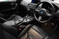 BMW Mシリーズ M2 ｺﾝﾍﾟﾃｨｼｮﾝ MDCT 7速DCT LCI後期  ﾊｰﾏﾝｶｰﾄﾞﾝ 専用410馬力ｴﾝｼﾞﾝ LEDﾍｯﾄﾞﾗｲﾄ&ﾃｰﾙ ﾋｰﾀｰ付黒革 ﾀｯﾁﾊﾟﾈﾙHDDﾅﾋﾞBｶﾒﾗ 19AW 衝突軽減B 車線逸脱＆歩行者警告 ｶｰﾎﾞﾝｲﾝﾃﾘｱ Mｼｰﾄﾍﾞﾙﾄ 2年保証