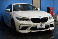 BMW Mシリーズ M2 ｺﾝﾍﾟﾃｨｼｮﾝ MDCT 7速DCT LCI後期  ﾊｰﾏﾝｶｰﾄﾞﾝ 専用410馬力ｴﾝｼﾞﾝ LEDﾍｯﾄﾞﾗｲﾄ&ﾃｰﾙ ﾋｰﾀｰ付黒革 ﾀｯﾁﾊﾟﾈﾙHDDﾅﾋﾞBｶﾒﾗ 19AW 衝突軽減B 車線逸脱＆歩行者警告 ｶｰﾎﾞﾝｲﾝﾃﾘｱ Mｼｰﾄﾍﾞﾙﾄ 2年保証