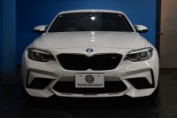 BMW Mシリーズ M2 ｺﾝﾍﾟﾃｨｼｮﾝ MDCT 7速DCT LCI後期  ﾊｰﾏﾝｶｰﾄﾞﾝ 専用410馬力ｴﾝｼﾞﾝ LEDﾍｯﾄﾞﾗｲﾄ&ﾃｰﾙ ﾋｰﾀｰ付黒革 ﾀｯﾁﾊﾟﾈﾙHDDﾅﾋﾞBｶﾒﾗ 19AW 衝突軽減B 車線逸脱＆歩行者警告 ｶｰﾎﾞﾝｲﾝﾃﾘｱ Mｼｰﾄﾍﾞﾙﾄ 2年保証