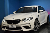BMW Mシリーズ M2 ｺﾝﾍﾟﾃｨｼｮﾝ MDCT 7速DCT LCI後期  ﾊｰﾏﾝｶｰﾄﾞﾝ 専用410馬力ｴﾝｼﾞﾝ LEDﾍｯﾄﾞﾗｲﾄ&ﾃｰﾙ ﾋｰﾀｰ付黒革 ﾀｯﾁﾊﾟﾈﾙHDDﾅﾋﾞBｶﾒﾗ 19AW 衝突軽減B 車線逸脱＆歩行者警告 ｶｰﾎﾞﾝｲﾝﾃﾘｱ Mｼｰﾄﾍﾞﾙﾄ 2年保証