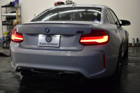 BMW Mシリーズ M2 ｺﾝﾍﾟﾃｨｼｮﾝ MDCT 7速DCT LCI後期  ﾊｰﾏﾝｶｰﾄﾞﾝ 専用410馬力ｴﾝｼﾞﾝ LEDﾍｯﾄﾞﾗｲﾄ&ﾃｰﾙ ﾋｰﾀｰ付黒革 ﾀｯﾁﾊﾟﾈﾙHDDﾅﾋﾞBｶﾒﾗ 19AW 衝突軽減B 車線逸脱＆歩行者警告 ｶｰﾎﾞﾝｲﾝﾃﾘｱ Mｼｰﾄﾍﾞﾙﾄ 2年保証
