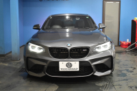 BMW Mシリーズ M2 MDCT 7速DCT LCI後期 ﾋｰﾀｰ付黒革 ﾍｷｻｺﾞﾅﾙLEDﾍｯﾄﾞﾗｲﾄ&ﾃｰﾙ harman/kardon ﾀｯﾁﾊﾟﾈﾙHDDﾅﾋﾞ Bｶﾒﾗ ﾘｱPDC 19AW 車線逸脱&歩行者警告 衝突軽減ﾌﾞﾚｰｷ ｶｰﾎﾞﾝｲﾝﾃﾘｱ ｱｲﾊﾞｯﾊﾀﾞｳﾝｻｽ 2年保証