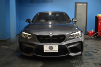 BMW Mシリーズ M2 MDCT 7速DCT LCI後期 ﾋｰﾀｰ付黒革 ﾍｷｻｺﾞﾅﾙLEDﾍｯﾄﾞﾗｲﾄ&ﾃｰﾙ harman/kardon ﾀｯﾁﾊﾟﾈﾙHDDﾅﾋﾞ Bｶﾒﾗ ﾘｱPDC 19AW 車線逸脱&歩行者警告 衝突軽減ﾌﾞﾚｰｷ ｶｰﾎﾞﾝｲﾝﾃﾘｱ ｱｲﾊﾞｯﾊﾀﾞｳﾝｻｽ 2年保証