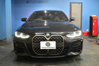 BMW 4シリーズ M440i xDriveｸﾞﾗﾝｸｰﾍﾟ 1ｵｰﾅｰ ﾋｰﾀｰ付茶革Mｽﾎﾟｰﾂｼｰﾄ 19AW ﾚｰｻﾞｰLEDﾍｯﾄﾞﾗｲﾄ HUD Mｽﾎﾟｰﾂﾃﾞﾌ&ﾌﾞﾚｰｷ 可変Mｻｽ ﾗｲﾌﾞｺｯｸﾋﾟｯﾄ全周囲ｶﾒﾗ Pｱｼｽﾄ LCW Apple Car Play ﾌﾙｾｸﾞ harman/kardon 電動Rｹﾞｰﾄ 2年保証