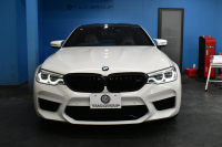 BMW Mシリーズ M5 V8ﾂｲﾝﾀｰﾎﾞ600馬力 MxDrive（4WD/2WD切替可）全席ﾋｰﾀｰ&前席ﾍﾞﾝﾁﾚｰｼｮﾝ付ｼﾙﾊﾞｰｽﾄｰﾝ&ﾌﾞﾗｯｸﾚｻﾞｰ ﾀﾞｰｸｶｰﾎﾞﾝｲﾝﾃﾘｱ 追従ACC LCW LEDﾍｯﾄﾞﾗｲﾄ HUD 液晶ﾒｰﾀｰ 3Dﾋﾞｭｰ 20AW 2年保証