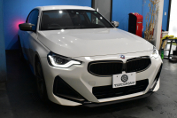 BMW 2シリーズ M240iXﾄﾞﾗｲﾌﾞ ｸｰﾍﾟ 新車保証R7年10月迄  ｶｰﾌﾞﾄﾞﾃﾞｨｽﾌﾟﾚｲ 1ｵｰﾅｰ ﾊｲﾗｲﾝP 4WD ﾋｰﾀｰ付黒革 Mｽﾎﾟｰﾂﾌﾞﾚｰｷ&ﾃﾞﾌ ACC HUD BMWﾗｲﾌﾞｺｯｸﾋﾟｯﾄ ﾅﾋﾞ全周囲ｶﾒﾗ ｱｯﾌﾟﾙｶｰﾌﾟﾚｲ LEDﾍｯﾄﾞﾗｲﾄ 19AW 2年保証