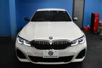 BMW 3シリーズ M340i Xﾄﾞﾗｲﾌﾞ 1ｵｰﾅｰ ｲﾉﾍﾞｰｼｮﾝP ﾋｰﾀｰ付黒革 全周囲ｶﾒﾗ ACC HUD ﾚｰｻﾞｰLEDﾗｲﾄ 可変Mｻｽ 19AW Mｽﾎﾟｰﾂﾌﾞﾚｰｷ&ﾃﾞﾌ ｼﾞｪｽﾁｬｰC付ﾀｯﾁﾊﾟﾈﾙﾅﾋﾞ ﾊｰﾏﾝｶｰﾄﾞﾝ 側面衝突&車線変更&逸脱警告 2年保証