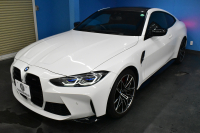 BMW Mシリーズ M4ｸｰﾍﾟ 6速MT 後輪駆動FR車 ﾋｰﾀｰ付黒革Mｽﾎﾟｰﾂｼｰﾄ ﾚｰｻﾞｰLEDﾍｯﾄﾞﾗｲﾄ HUD Mｽﾎﾟｰﾂﾃﾞﾌ Mｺﾝﾊﾟｳﾝﾄﾞﾌﾞﾚｰｷ 可変Mｻｽ ﾗｲﾌﾞｺｯｸﾋﾟｯﾄ全周囲ｶﾒﾗ LCW Apple Car Play ﾌﾙｾｸﾞ 19&20AW 2年保証