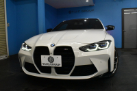 BMW Mシリーズ M4ｸｰﾍﾟ 6速MT 後輪駆動FR車 ﾋｰﾀｰ付黒革Mｽﾎﾟｰﾂｼｰﾄ ﾚｰｻﾞｰLEDﾍｯﾄﾞﾗｲﾄ HUD Mｽﾎﾟｰﾂﾃﾞﾌ Mｺﾝﾊﾟｳﾝﾄﾞﾌﾞﾚｰｷ 可変Mｻｽ ﾗｲﾌﾞｺｯｸﾋﾟｯﾄ全周囲ｶﾒﾗ LCW Apple Car Play ﾌﾙｾｸﾞ 19&20AW 2年保証