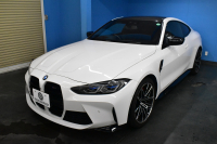 BMW Mシリーズ M4ｸｰﾍﾟ 6速MT 後輪駆動FR車 ﾋｰﾀｰ付黒革Mｽﾎﾟｰﾂｼｰﾄ ﾚｰｻﾞｰLEDﾍｯﾄﾞﾗｲﾄ HUD Mｽﾎﾟｰﾂﾃﾞﾌ Mｺﾝﾊﾟｳﾝﾄﾞﾌﾞﾚｰｷ 可変Mｻｽ ﾗｲﾌﾞｺｯｸﾋﾟｯﾄ全周囲ｶﾒﾗ LCW Apple Car Play ﾌﾙｾｸﾞ 19&20AW 2年保証