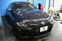 BMW 4シリーズ M440i xDriveｸﾞﾗﾝｸｰﾍﾟ 1ｵｰﾅｰ ｻﾝﾙｰﾌ 全周囲ｶﾒﾗ ﾋｰﾀｰ付黒革 19AW ﾚｰｻﾞｰLEDﾍｯﾄﾞﾗｲﾄ HUD Mｽﾎﾟｰﾂﾃﾞﾌ ﾚｯﾄﾞﾌﾞﾚｰｷｷｬﾘﾊﾟｰ 可変Mｻｽ ﾗｲﾌﾞｺｯｸﾋﾟｯﾄ Pｱｼｽﾄ LCW Apple Car Play ﾌﾙｾｸﾞ harman/kardon 電動Rｹﾞｰﾄ 2年保証