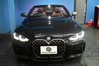 BMW 4シリーズ M440i xDriveｶﾌﾞﾘｵﾚ ｺﾝﾌｫｰﾄP ﾋｰﾀｰ付赤革 4WD 全周囲ｶﾒﾗ ｴｱｶﾗｰ ﾚｰｻﾞｰLEDﾍｯﾄﾞﾗｲﾄ HUD Mｽﾎﾟｰﾂﾃﾞﾌ&ﾌﾞﾚｰｷ 可変Mｻｽ ﾗｲﾌﾞｺｯｸﾋﾟｯﾄﾀｯﾁﾊﾟﾈﾙﾅﾋﾞ LCW Apple Car Play ﾌﾙｾｸﾞ harman/kardon 19AW 2年保証