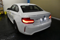 BMW Mシリーズ M2 ｺﾝﾍﾟﾃｨｼｮﾝ MDCT 7速DCT LCI後期  ﾊｰﾏﾝｶｰﾄﾞﾝ 専用410馬力ｴﾝｼﾞﾝ LEDﾍｯﾄﾞﾗｲﾄ&ﾃｰﾙ ﾋｰﾀｰ付黒革 ﾀｯﾁﾊﾟﾈﾙHDDﾅﾋﾞBｶﾒﾗ 19AW 衝突軽減ﾌﾞﾚｰｷ 車線逸脱＆歩行者警告  Mｼｰﾄﾍﾞﾙﾄ 2年保証