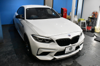BMW Mシリーズ M2 ｺﾝﾍﾟﾃｨｼｮﾝ MDCT 7速DCT LCI後期  ﾊｰﾏﾝｶｰﾄﾞﾝ 専用410馬力ｴﾝｼﾞﾝ LEDﾍｯﾄﾞﾗｲﾄ&ﾃｰﾙ ﾋｰﾀｰ付黒革 ｱｲﾊﾞｯﾊﾀﾞｳﾝｻｽ ｶｰﾎﾞﾝFﾘｯﾌﾟ&ﾄﾗﾝｸｽﾎﾟｲﾗｰ&Rﾃﾞｨﾌｭｰｻﾞｰ ﾀｯﾁﾊﾟﾈﾙHDDﾅﾋﾞBｶﾒﾗ 19AW 衝突軽減B 車線逸脱＆歩行者警告 Mｼｰﾄﾍﾞﾙﾄ 2年保証