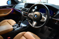 BMW X3 M40d ｾﾚｸﾄ&ﾊｲﾗｲﾝP 326馬力 ﾊﾟﾉﾗﾏｻﾝﾙｰﾌ 全席ﾋｰﾀｰ付茶革 ﾊｰﾏﾝｶｰﾄﾞﾝ 21AW 追従ACC HUD ｽﾃｱﾘﾝｸﾞｻﾎﾟｰﾄ ﾀｯﾁﾊﾟﾈﾙﾅﾋﾞ ﾌﾙｾｸﾞ 全周囲ｶﾒﾗ3Dﾋﾞｭｰ LEDﾍｯﾄﾞﾗｲﾄ 電動Rｹﾞｰﾄ ﾜｲﾔﾚｽ充電 液晶ﾒｰﾀｰ 2年保証
