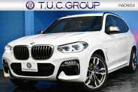 BMW X3 M40d ｾﾚｸﾄ&ﾊｲﾗｲﾝP 326馬力 ﾊﾟﾉﾗﾏｻﾝﾙｰﾌ 全席ﾋｰﾀｰ付茶革 ﾊｰﾏﾝｶｰﾄﾞﾝ 21AW 追従ACC HUD ｽﾃｱﾘﾝｸﾞｻﾎﾟｰﾄ ﾀｯﾁﾊﾟﾈﾙﾅﾋﾞ ﾌﾙｾｸﾞ 全周囲ｶﾒﾗ3Dﾋﾞｭｰ LEDﾍｯﾄﾞﾗｲﾄ 電動Rｹﾞｰﾄ ﾜｲﾔﾚｽ充電 液晶ﾒｰﾀｰ 2年保証