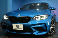 BMW Mシリーズ M2 ｺﾝﾍﾟﾃｨｼｮﾝ MDCT 7速DCT LCI後期  ｻﾝﾙｰﾌ ﾊｰﾏﾝｶｰﾄﾞﾝ 専用410馬力ｴﾝｼﾞﾝ LEDﾍｯﾄﾞﾗｲﾄ&ﾃｰﾙ ﾋｰﾀｰ付黒革 ﾀｯﾁﾊﾟﾈﾙHDDﾅﾋﾞBｶﾒﾗ 19AW 衝突軽減ﾌﾞﾚｰｷ 車線逸脱＆歩行者警告  Mｼｰﾄﾍﾞﾙﾄ 2年保証